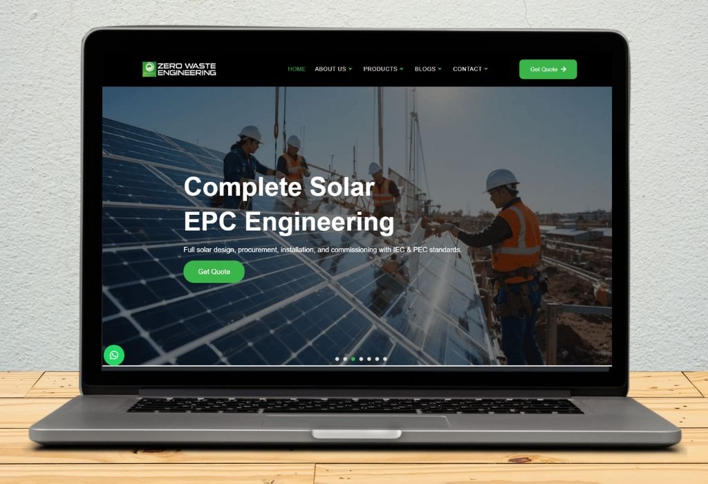 Solar Services Website